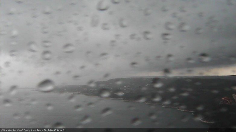 Lake Travis webcam, October 3, 2017 1:55 PM CT