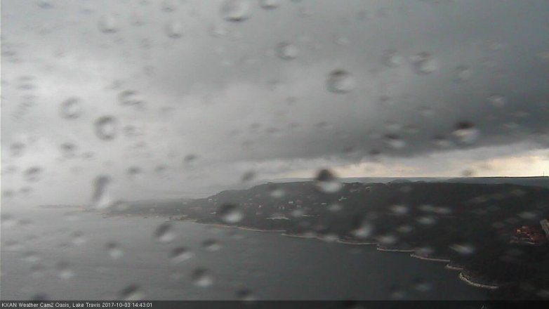 Lake Travis webcam, October 3, 2017 2:15 PM CT
