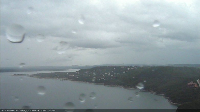 Lake Travis webcam, October 3, 2017 2:30 PM CT