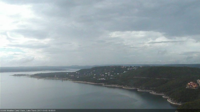 Lake Travis webcam, October 3, 2017 3:05 PM CT