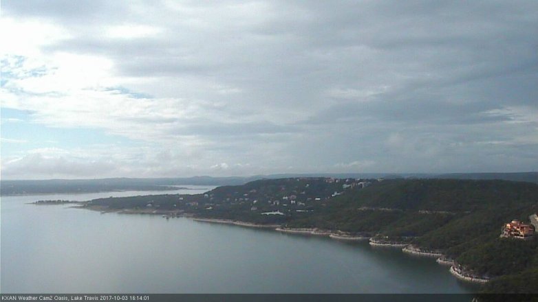 Lake Travis webcam, October 3, 2017 3:45 PM CT