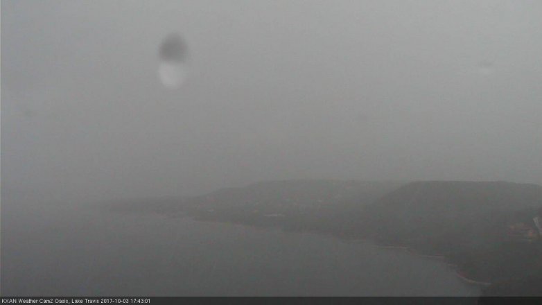 Lake Travis webcam, October 3, 2017 5:00 PM CT