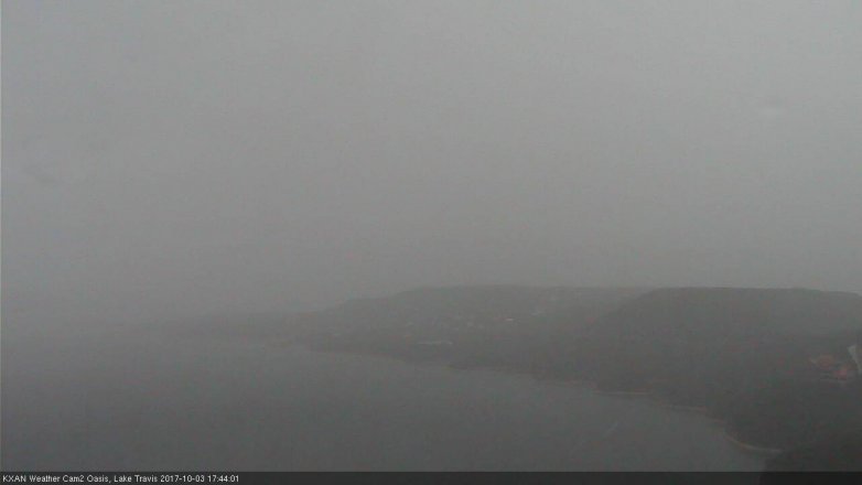 Lake Travis webcam, October 3, 2017 5:10 PM CT