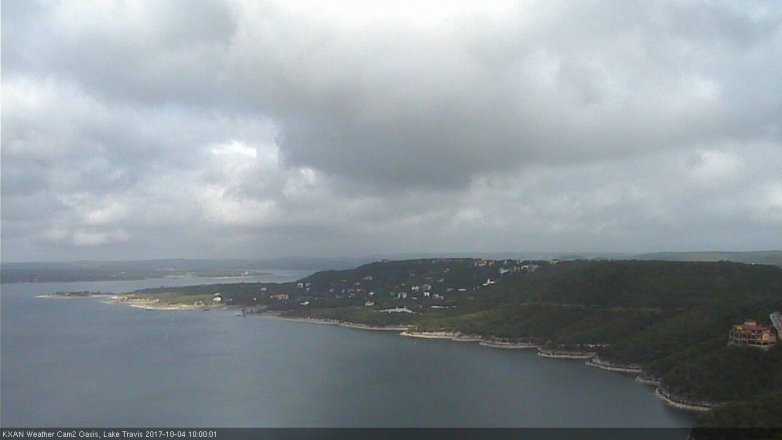 Lake Travis webcam, October 4, 2017 9:15 AM CT