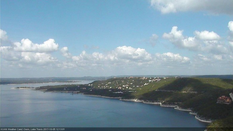 Lake Travis webcam, October 5, 2017 11:40 AM CT