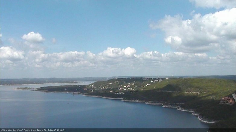 Lake Travis webcam, October 5, 2017 11:50 AM CT