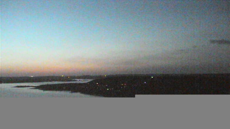 Lake Travis webcam, October 5, 2017 6:50 PM CT