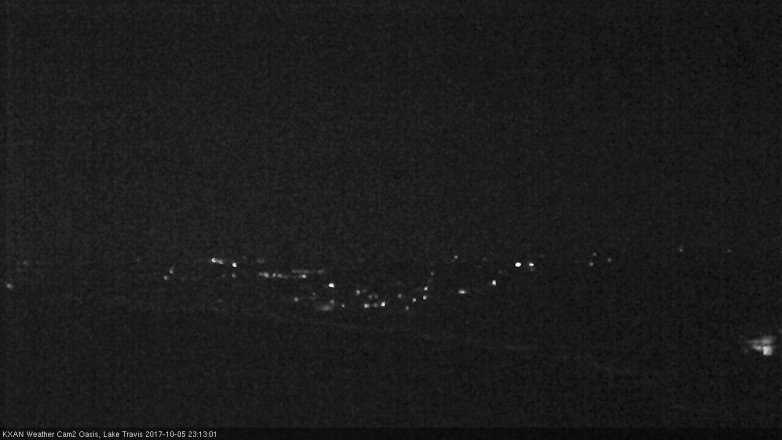 Lake Travis webcam, October 5, 2017 10:25 PM CT