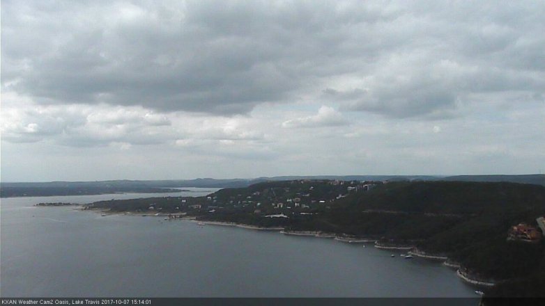 Lake Travis webcam, October 7, 2017 2:40 PM CT