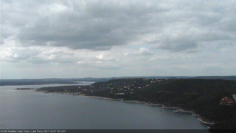 Lake Travis webcam, October 7, 2017 2:45 PM CT