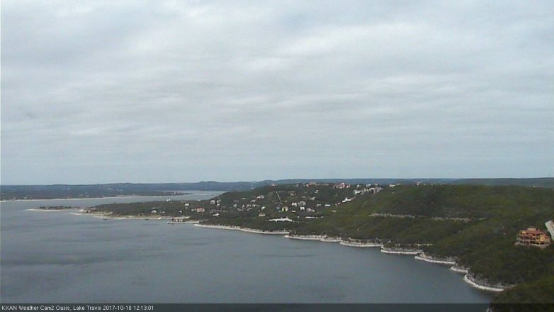 Lake Travis webcam, October 10, 2017 11:20 AM CT