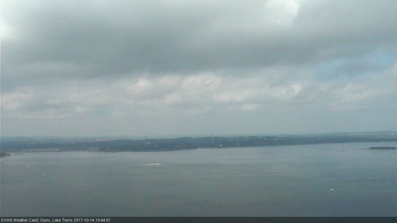 Lake Travis webcam, October 14, 2017 10:15 AM CT