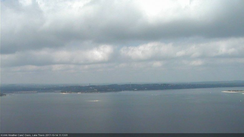Lake Travis webcam, October 14, 2017 10:30 AM CT