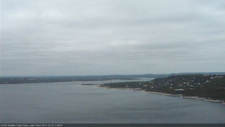 Lake Travis webcam, October 15, 2017 11:05 AM CT