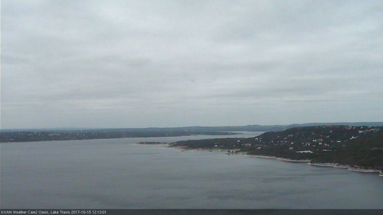 Lake Travis webcam, October 15, 2017 11:45 AM CT