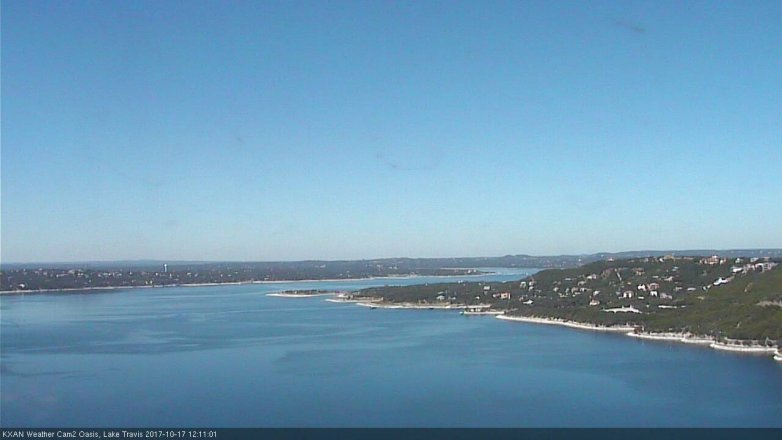Lake Travis webcam, October 17, 2017 11:15 AM CT