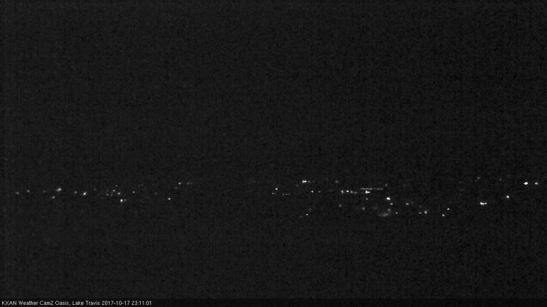 Lake Travis webcam, October 17, 2017 10:20 PM CT