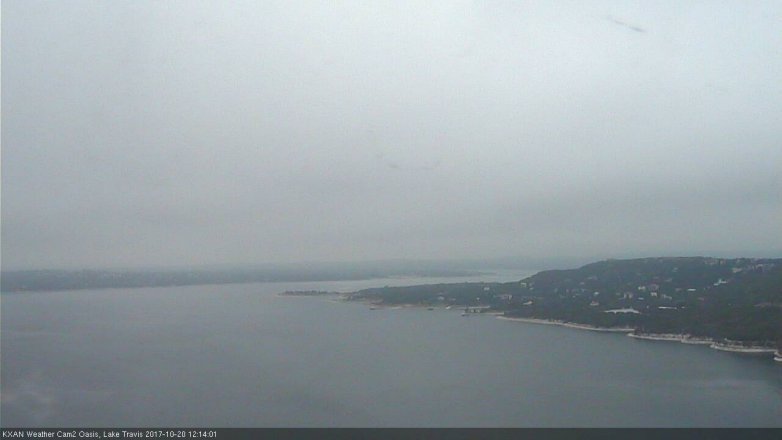 Lake Travis webcam, October 20, 2017 11:30 AM CT