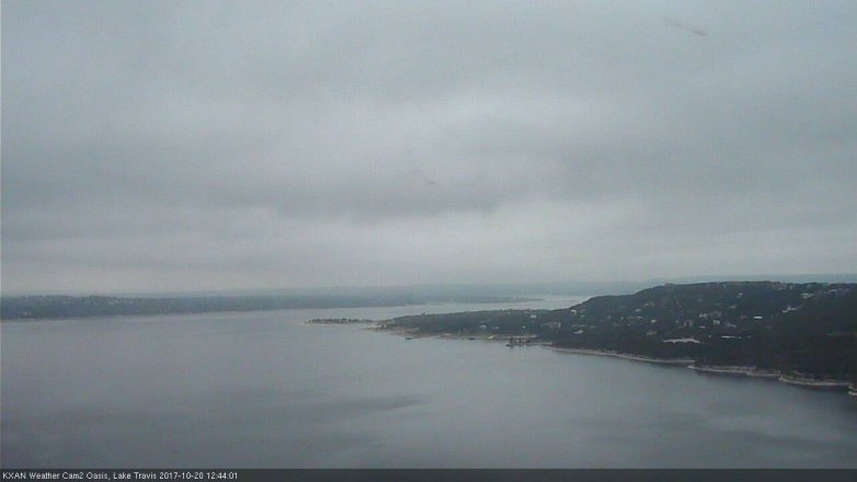 Lake Travis webcam, October 20, 2017 12:00 PM CT