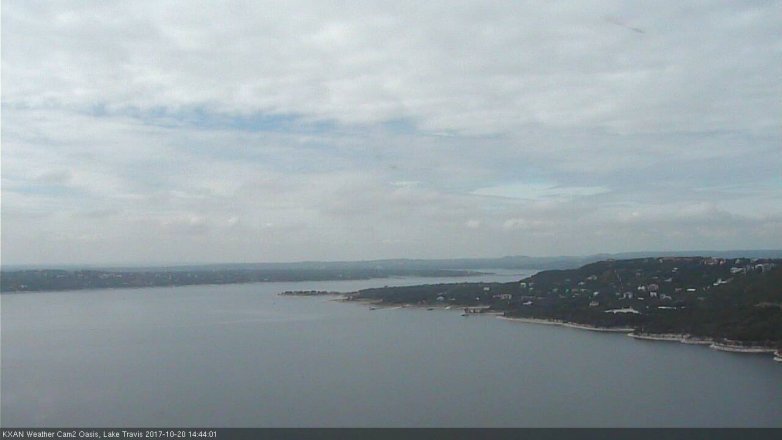 Lake Travis webcam, October 20, 2017 2:15 PM CT