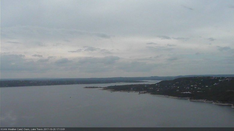 Lake Travis webcam, October 20, 2017 4:30 PM CT