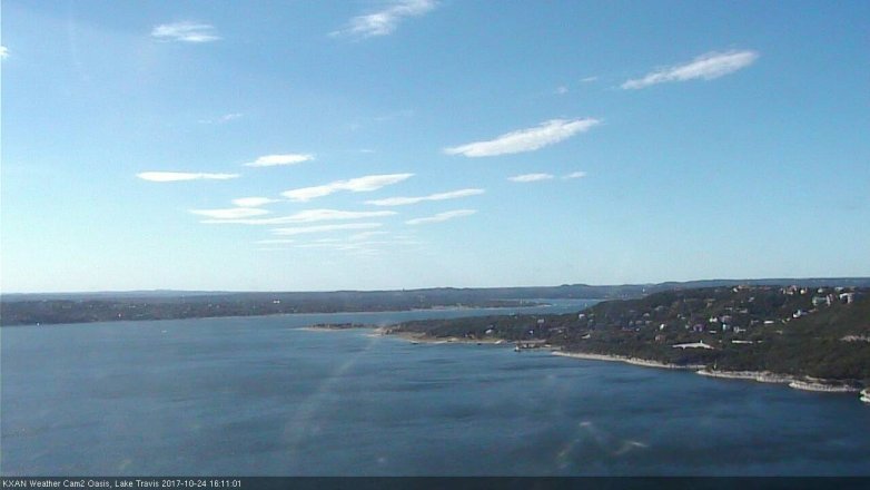 Lake Travis webcam, October 24, 2017 3:35 PM CT