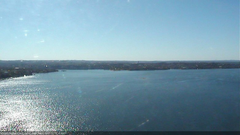 Lake Travis webcam, October 25, 2017 3:00 PM CT