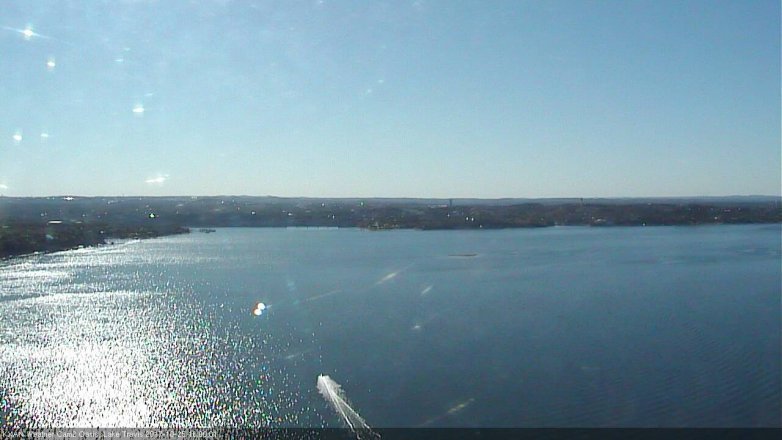 Lake Travis webcam, October 25, 2017 3:15 PM CT