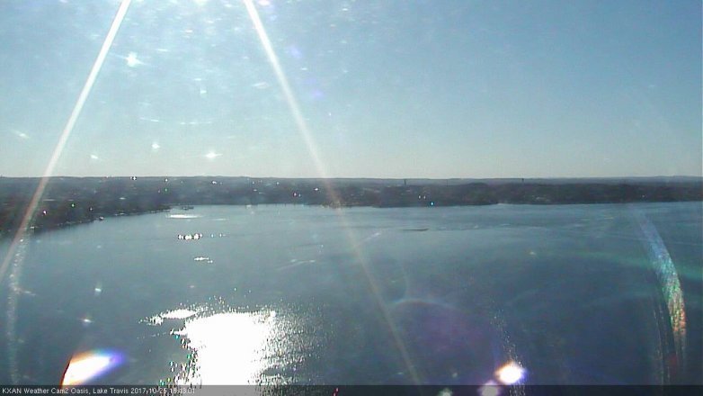 Lake Travis webcam, October 25, 2017 4:10 PM CT