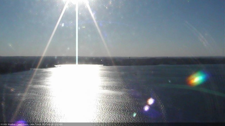 Lake Travis webcam, October 26, 2017 4:40 PM CT