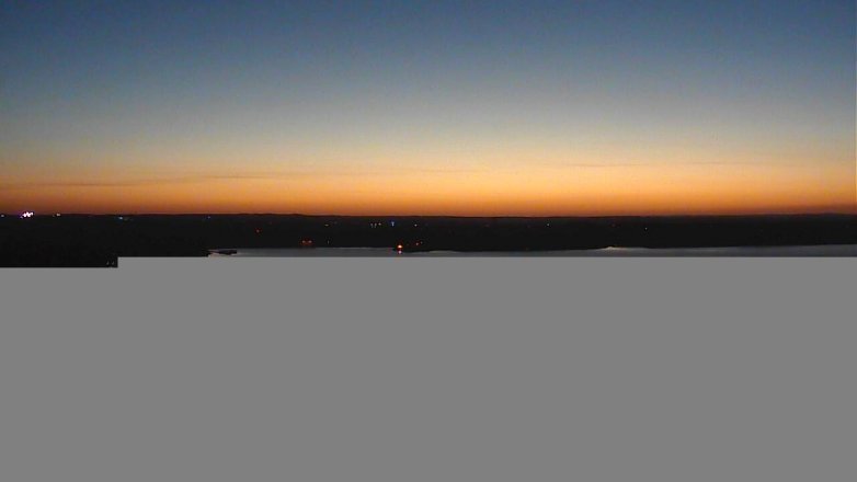 Lake Travis webcam, October 26, 2017 6:35 PM CT