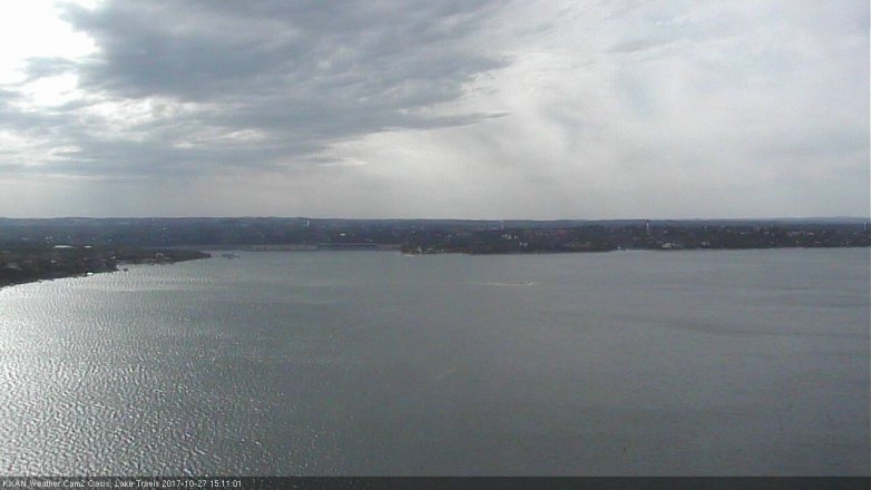 Lake Travis webcam, October 27, 2017 2:40 PM CT