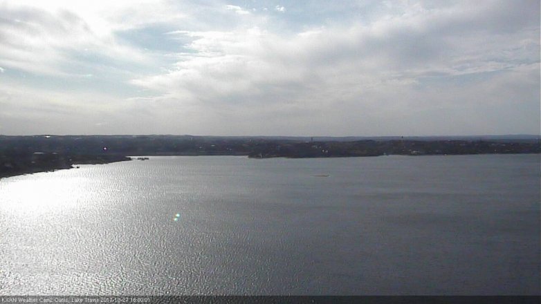 Lake Travis webcam, October 27, 2017 3:10 PM CT