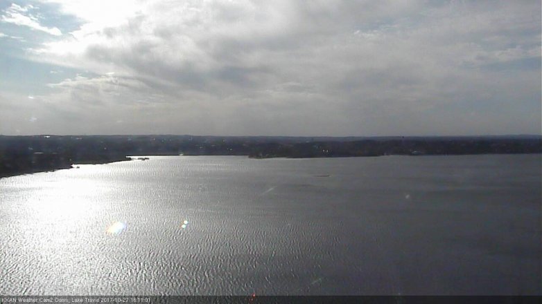 Lake Travis webcam, October 27, 2017 3:20 PM CT