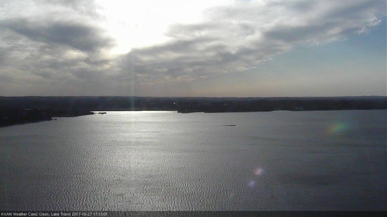 Lake Travis webcam, October 27, 2017 4:40 PM CT