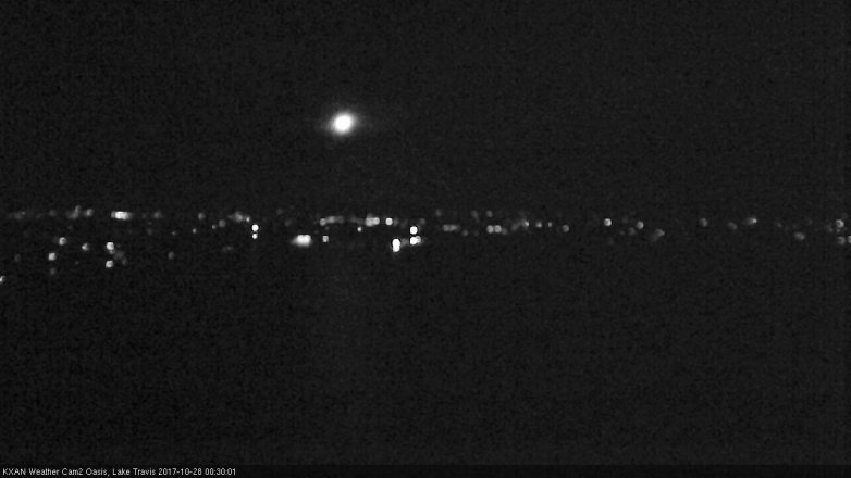 Lake Travis webcam, October 27, 2017 12:00 AM CT