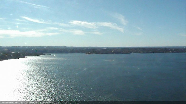 Lake Travis webcam, October 28, 2017 2:55 PM CT