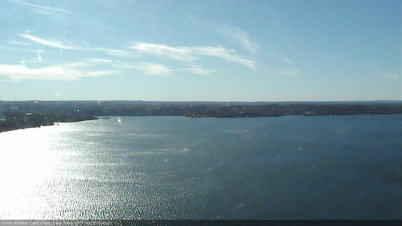 Lake Travis webcam, October 28, 2017 3:00 PM CT