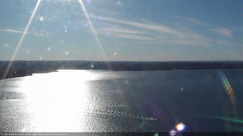 Lake Travis webcam, October 28, 2017 4:05 PM CT