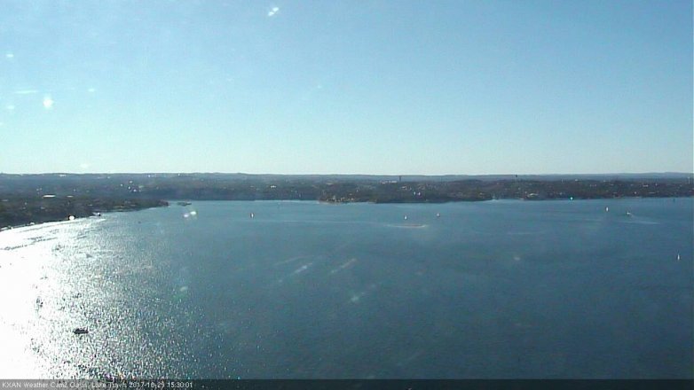 Lake Travis webcam, October 29, 2017 3:00 PM CT