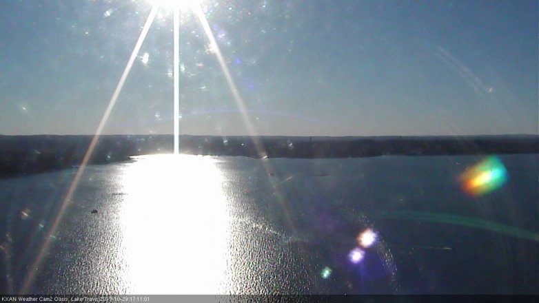 Lake Travis webcam, October 29, 2017 4:30 PM CT