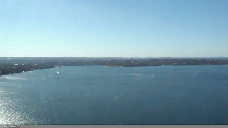 Lake Travis webcam, October 30, 2017 2:35 PM CT