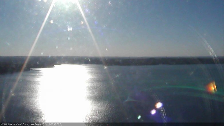 Lake Travis webcam, October 30, 2017 4:10 PM CT