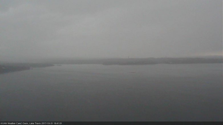 Lake Travis webcam, October 31, 2017 3:50 PM CT