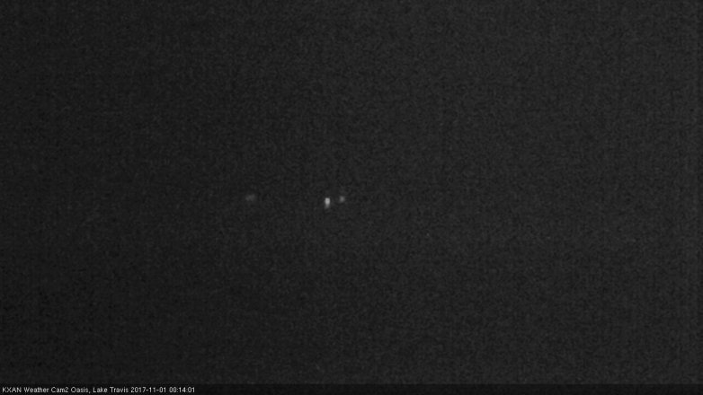 Lake Travis webcam, October 31, 2017 11:45 PM CT