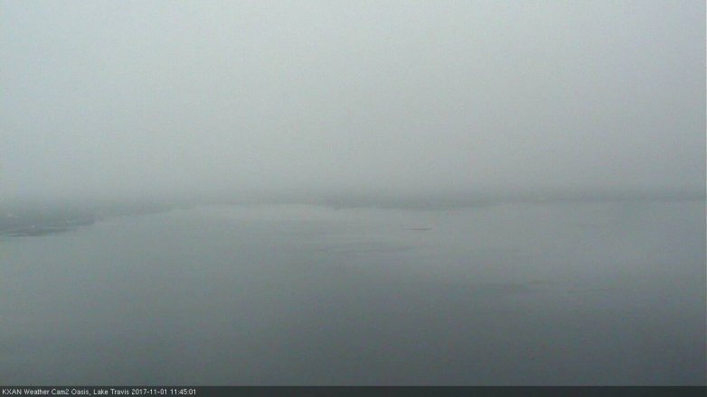 Lake Travis webcam, November 1, 2017 11:10 AM CT