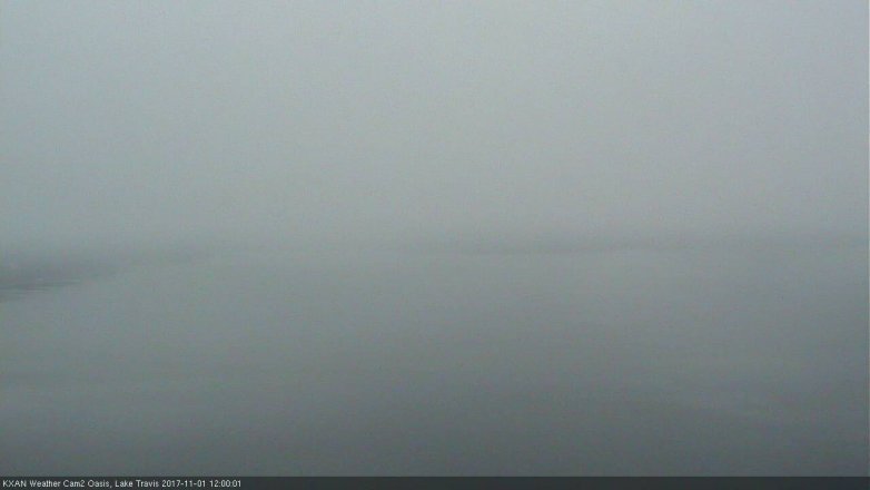 Lake Travis webcam, November 1, 2017 11:20 AM CT