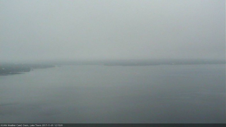 Lake Travis webcam, November 1, 2017 11:25 AM CT