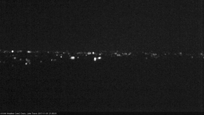 Lake Travis webcam, November 1, 2017 8:20 PM CT