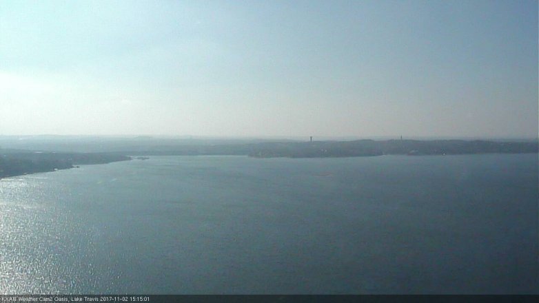 Lake Travis webcam, November 2, 2017 2:20 PM CT